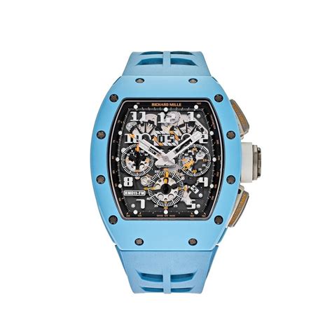 Richard Mille RM 011 Baby Blue Ceramic Felipe Massa Last 